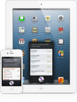 Siri function of apple ios 6