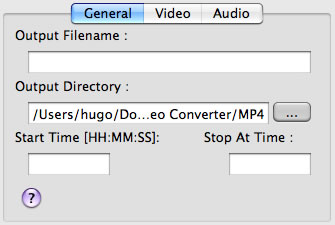 general settings for video converter for mac