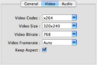 video settings for video converter for mac