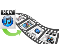 Convert M4V to plain video formats