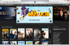 iTunes purchases and rentals