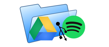 Stream Apple Music to Google drive, spotify