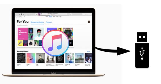 put apple music on usb