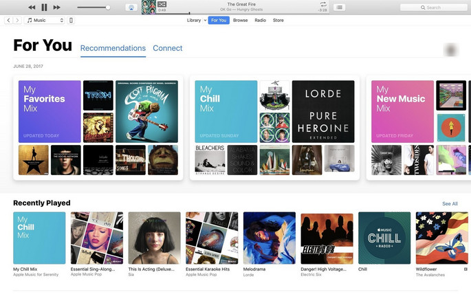 apple music design