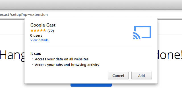 Google Cast Extension Download For Mac