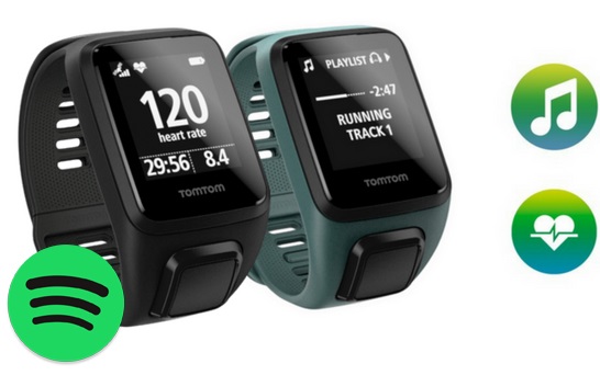tomtom runner 3 spotify