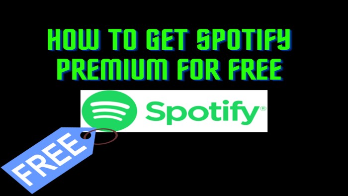 get spotify premium for free