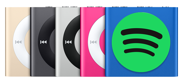 Play Spotify songs on an iPod Shuffle
