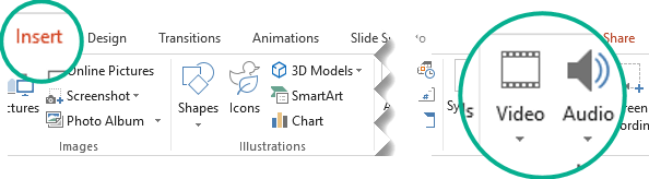 Add audio to a powerpoint presentation