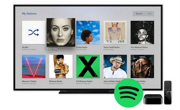 Stream Spotify music to Apple TV