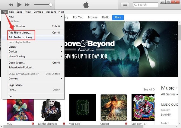 how to transfer music from itunes to spotify